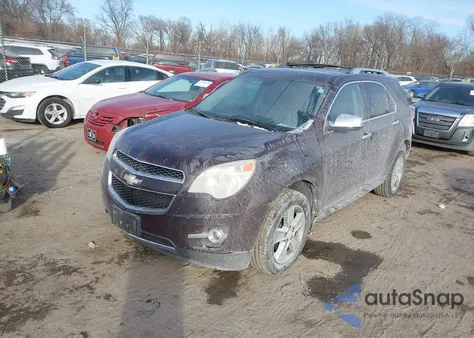 2011 Chevrolet Equinox Ltz из США, поврежденный, VIN 2CNALFEC8B6464239